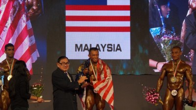Sazali Samad menang kategori 75kg