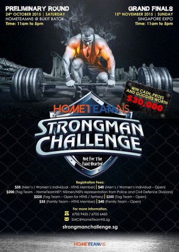 Singapore Strongman Challenge 2015
