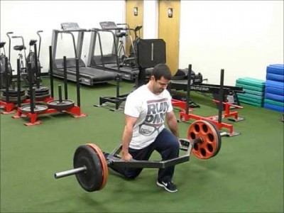 Trap Bar Lunges